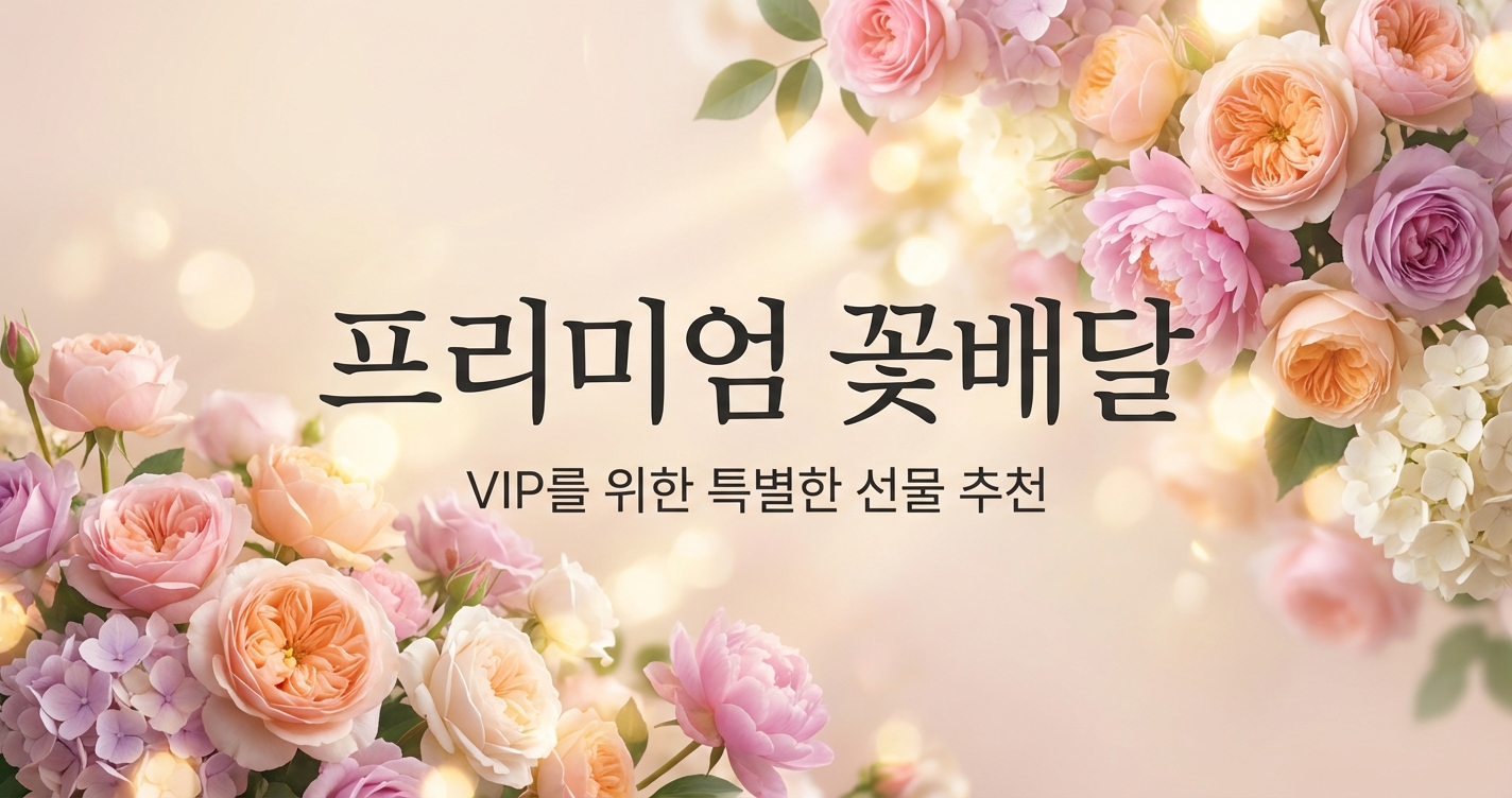 프리미엄 꽃배달 - VIP 선물 추천